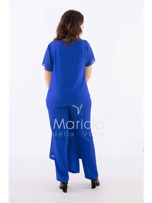 tailleur strass onda collo PAOLA FORTI | PF2180ROYAL